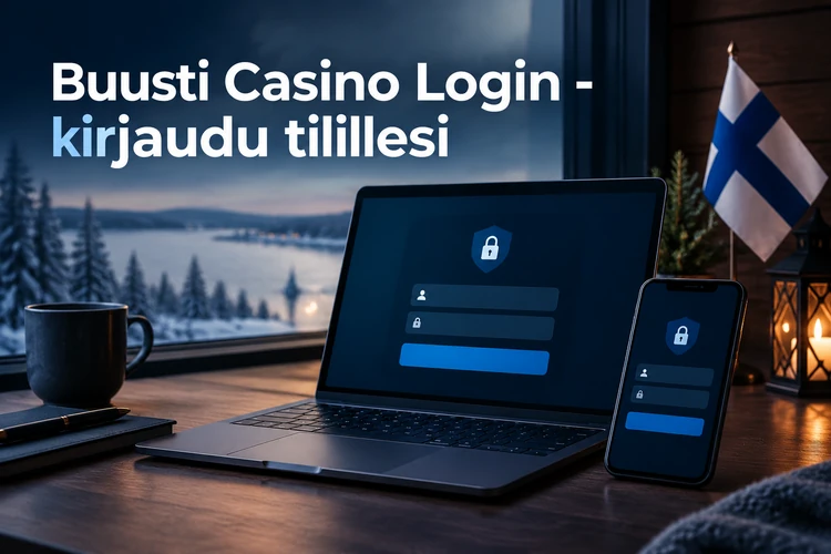 Buusti Casino Login - kirjaudu tilillesi