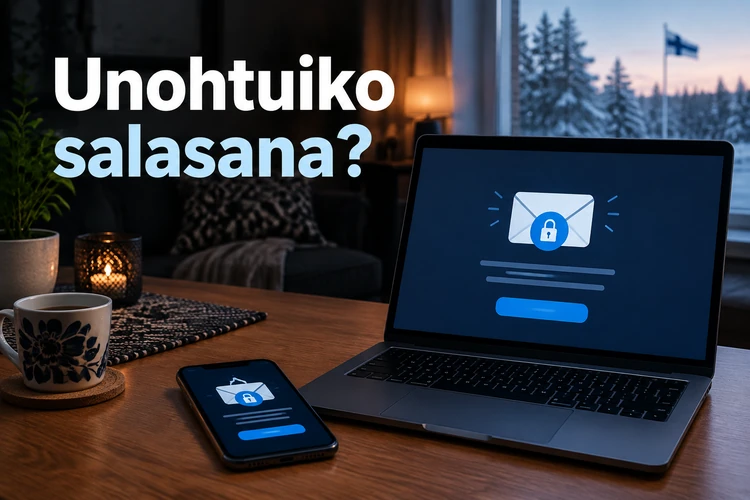 Unohtuiko salasana?