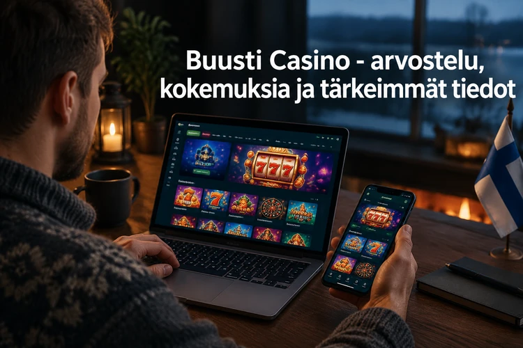 Buusti Casino - arvostelu, kokemuksia ja tärkeimmät tiedot